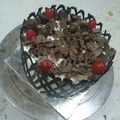 Ramit Ghai's cooksnap of when they made Chocolate cake.