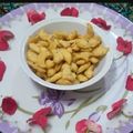 Deepika Arora का कुकस्नैप जब उन्होंने काजू मसाला निमकी (kaju masala nimki recipe in Hindi) बनाया था।
