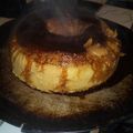 El cooksnap de Cristina Sire cuando hizo Flan casero de huevo, en 4 pasos.