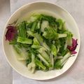 小汶醬 的 【家常料理】薑絲炒小白菜。快速上菜 cooksnap