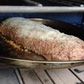 El cooksnap de Guillermo Alman cuando hizo Pan de carne arrollado.