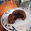 El cooksnap de Natalie Riveros Diaz cuando hizo Volcán de chocolate.