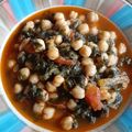 El cooksnap de Juan Antonio Iglesias cuando hizo Garbanzos con espinacas.