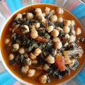El cooksnap de Juan Antonio Iglesias cuando hizo Garbanzos con espinacas.
