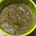 Kamli Rai का कुकस्नैप जब उन्होंने हरी चटनी (Hari chatni in recipe in hindi) बनाया था।