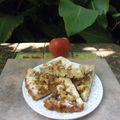 El cooksnap de graciela martinez IG @gramar09ok ☺💗 cuando hizo Tarta integral de manzana y chía.