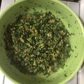 El cooksnap de vhdeangulo cuando hizo Tabulé (Ensalada libanesa de trigo).