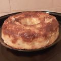 El cooksnap de Allison González cuando hizo Budín de pan con centro de caramelo 😋.