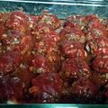 be.haynesiii's cooksnap of when they made Grandma's Sweet & Sour meatballs.