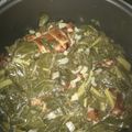 Kendra0206's cooksnap of when they made Smack ya Mama Collard greens with smoke meat.
