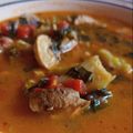 El cooksnap de Marcos Miranda cuando hizo Espinacas con brócoli y champiñones.