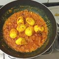 Subhash Meena's cooksnap of when they made Dhaba Style Egg Curry.