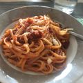 El cooksnap de Patricia Ruiz Garcia cuando hizo Spaghetti Amatriciana.