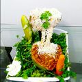 Harminder Kaur Sethi's cooksnap of when they made Rajma masala with rice and green salad.