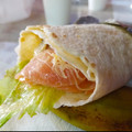 El cooksnap de Zaida TC @alquimiasfood cuando hizo Fajitas de salmón ahumado.