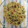 El cooksnap de Julia C. cuando hizo Cuscus con verduras y pasas.