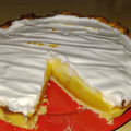 El cooksnap de Lara Echenique cuando hizo Lemon Pie.