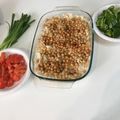 صورة من أكلاتي الشهية😋، شاركها بعد تجربة وصفة فتة حمص باللحمةطعم رووعة 👍😋