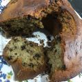 El cooksnap de Cintia cuando hizo Budín de banana con chocolate y nuez.