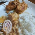 El cooksnap de Deborah cuando hizo Rollitos de pollo y bacon en salsa de almendra.