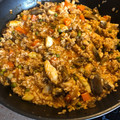El cooksnap de xaviermartinez@audensfood.com cuando hizo Arroz de bacalao con verduritas.