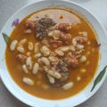 El cooksnap de carmen hernandez cuando hizo Alubias o judías blancas con chorizo. (Thermomix).