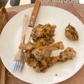 El cooksnap de Raul beltran fernandez cuando hizo Conejo al ajillo.