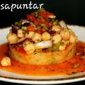 El cooksnap de Gema la gaditana cuando hizo Ensalada de patatas y garbanzos con chimichurri.