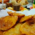 Ñôôri Màlîk's cooksnap of when they made Aalo k pakode🍟.
