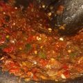 Cooksnap dari rini wahyudi untuk resep Sambal Terasi (Mentahan) a la Ayam Bakar Wong Solo