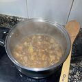 El cooksnap de Carmen Dolores Perdomo León cuando hizo Carne fiesta.