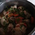 El cooksnap de hjalmar hernandez cuando hizo Pollo sudado de verduras.