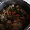 El cooksnap de hjalmar hernandez cuando hizo Pollo sudado de verduras.