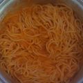 El cooksnap de tolando marinez cuando hizo Espagueti rojo.
