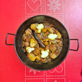 El cooksnap de nati torrens cuando hizo Bacalao al all i pebre.
