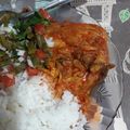 El cooksnap de Gabriela Ace cuando hizo Pollo Pibil delicioso con achiote.