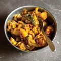 Pranvi Jain's cooksnap of when they made Pata gobhi ki sabji.