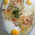 El cooksnap de angela yabru cuando hizo Judías verdes con bechamel y huevos.