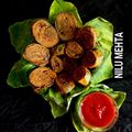Nilu Mehta का कुकस्नैप जब उन्होंने क्रंची पातरा रोल (Crunchy Patra roll recipe in Hindi) बनाया था।