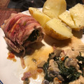 El cooksnap de Claudio Giagnacovo cuando hizo Pechugas de pollo rellenas de hongos y espinacas.