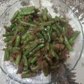 Cooksnap dari Elvina Rahayu untuk resep Buncis sasate