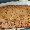 El cooksnap de Mariajo Rojo Vidal cuando hizo Blondie (brownie de chocolate blanco).