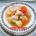 Cooksnap Mahadiah semasa beliau membuat Bunga Kubis Masak Air.