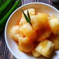 Cooksnap Julia ALeen Aireish semasa beliau membuat Penjan Ubi Kayu Bonda #chefzam.
