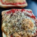 Cooksnap de Cindy Nougue sur la recette Pizza pain de mie œuf à l'Air Fryer