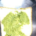 Roopesh Kumar's cooksnap of when they made Spinach Capsicum cheese Sandwich (brown bread) (jain/regular).