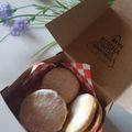 El cooksnap de Laura Botero cuando hizo Alfajores (galletas Sándwich).