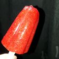 El cooksnap de Cecilia Lopez cuando hizo Palitos helados de fruta.