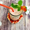 Cooksnap của Hoàng Oanh khi họ làm theo món Sinh tố dâu tây