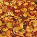 Cooksnap dari Rina Levia untuk resep 27. UDANG SAUS TIRAM PEDAS
